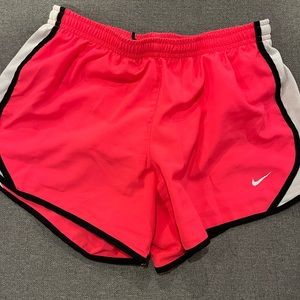 Nike shorts, size large, and youth girls